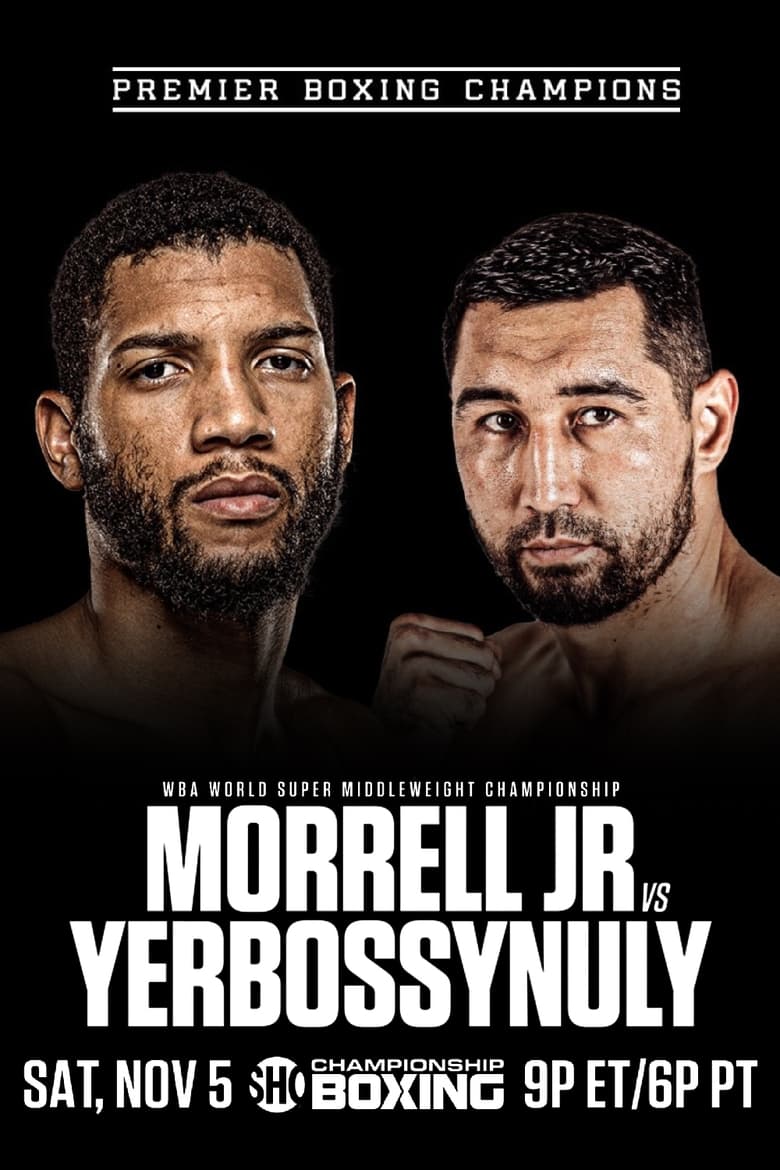 Poster of David Morrell Jr. vs. Aidos Yerbossynuly