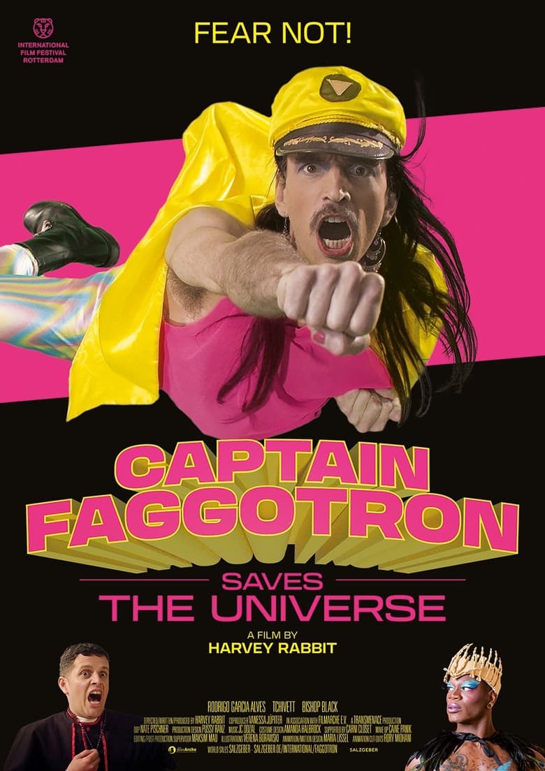 Poster of Captain Faggotron Saves the Universe