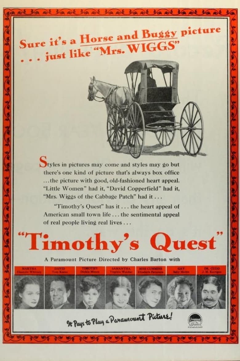 Poster of Timothy's Quest