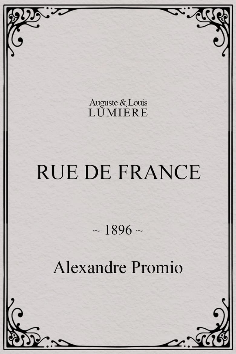 Poster of Rue de France