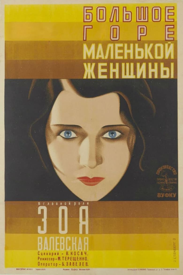 Poster of The Big Sorrow of a Small Woman