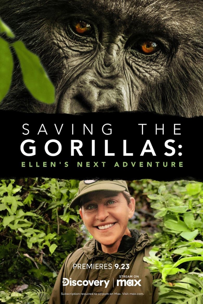 Poster of Saving the Gorillas: Ellen's Next Adventure