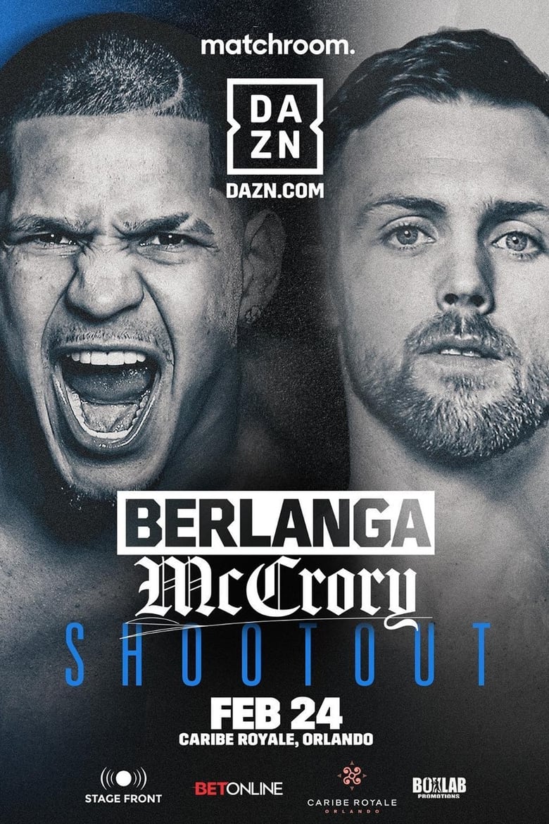 Poster of Edgar Berlanga vs. Padraig McCrory