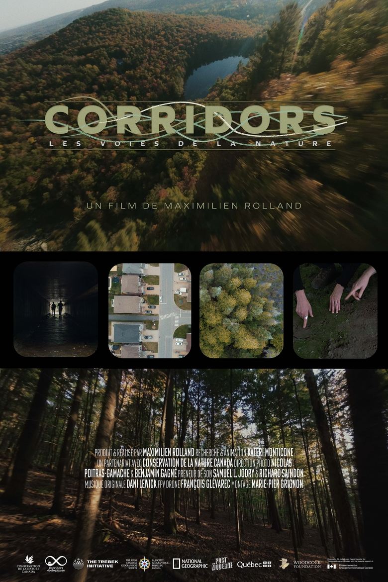 Poster of Corridors: Les voies de la Nature