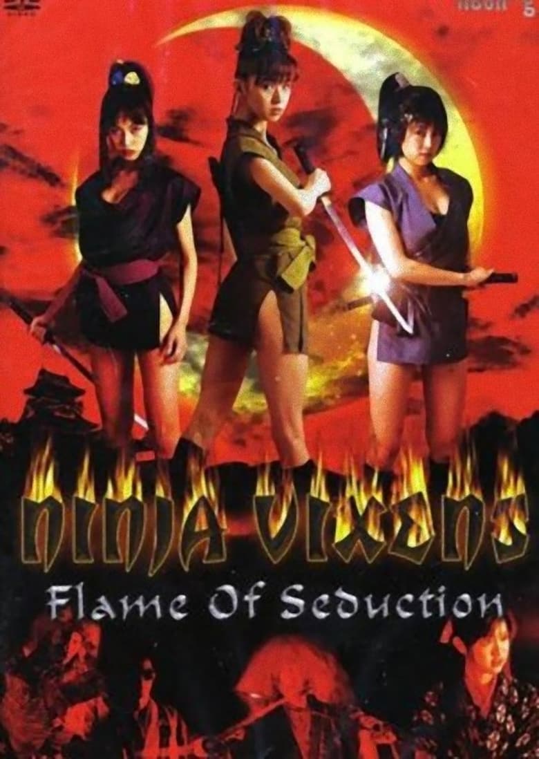 Poster of Ninja Vixens: Flame of Seduction