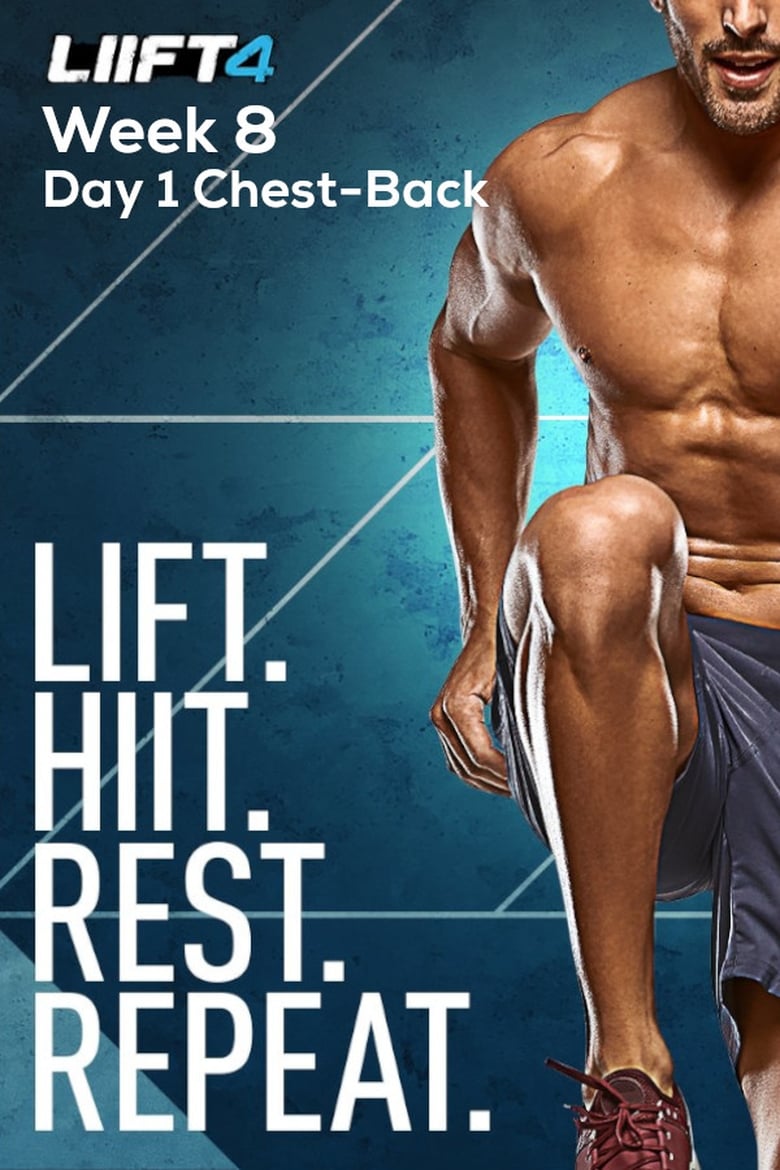 Poster of LIIFT4 Week 8 Day 1 Chest-Back