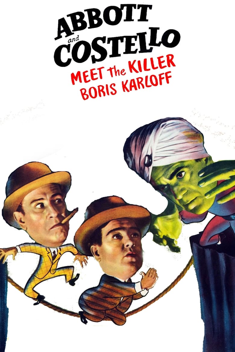 Poster of Bud Abbott and Lou Costello Meet the Killer, Boris Karloff