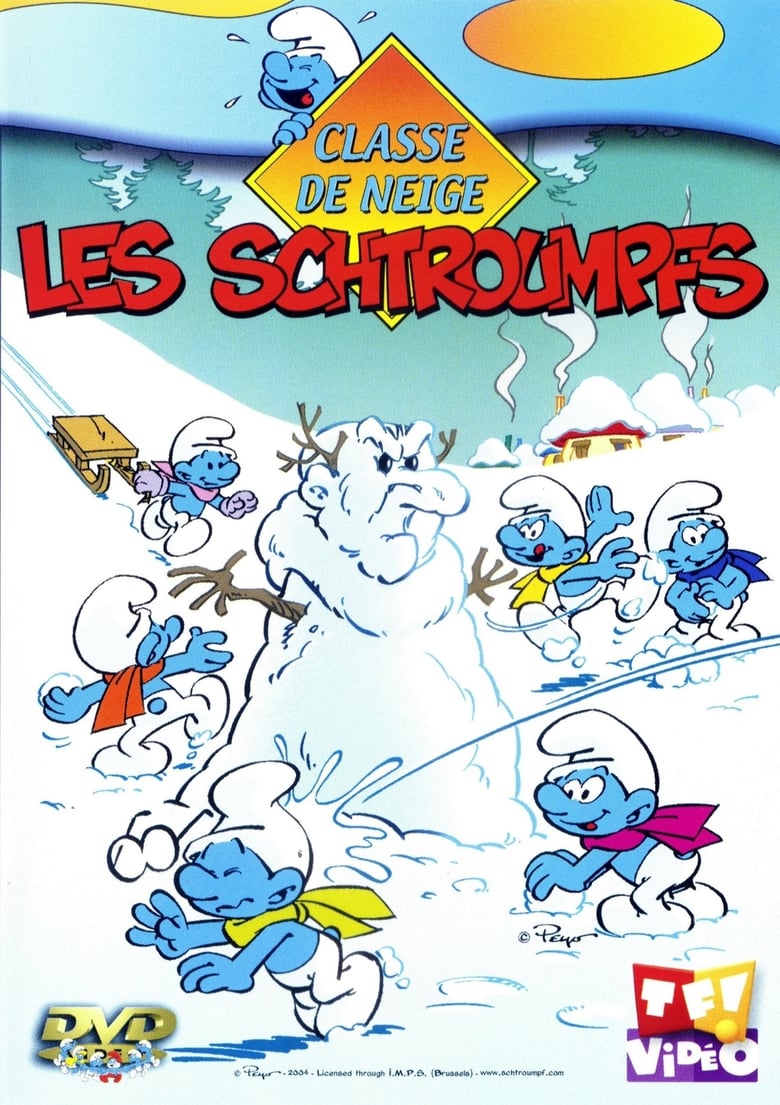 Poster of Les Schtroumpfs : Classe de neige