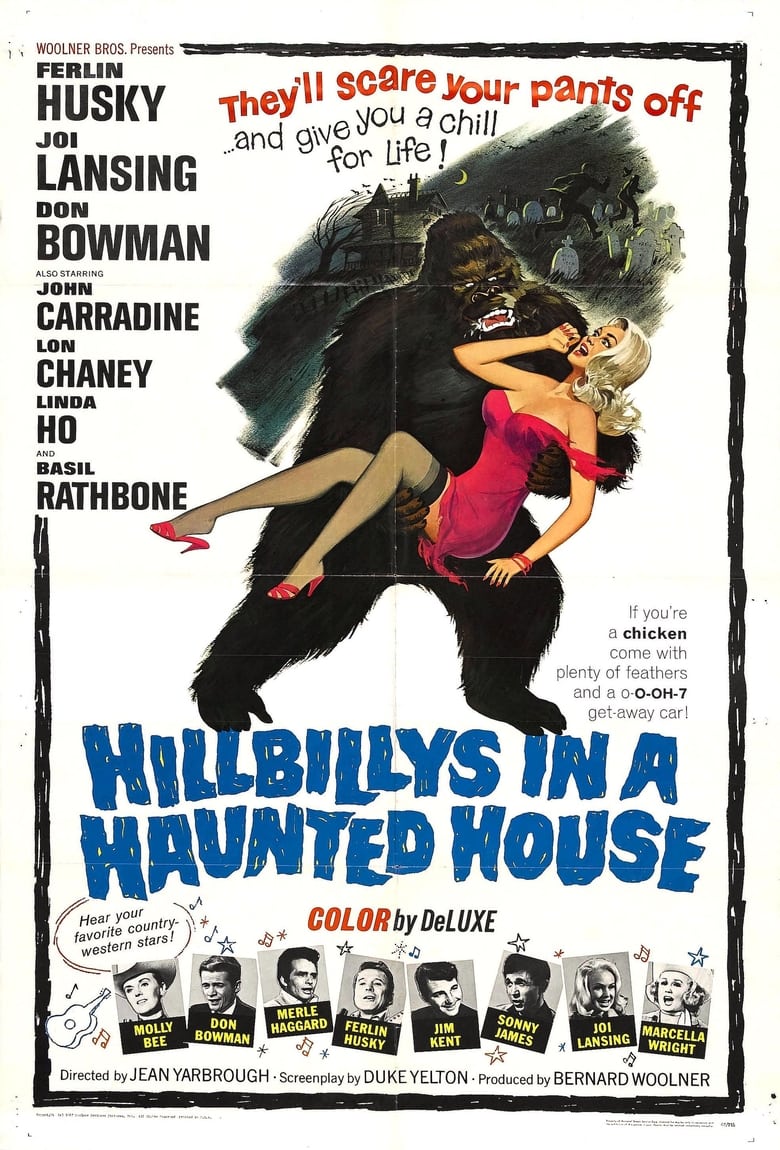 Poster of Hillbillys in a Haunted House