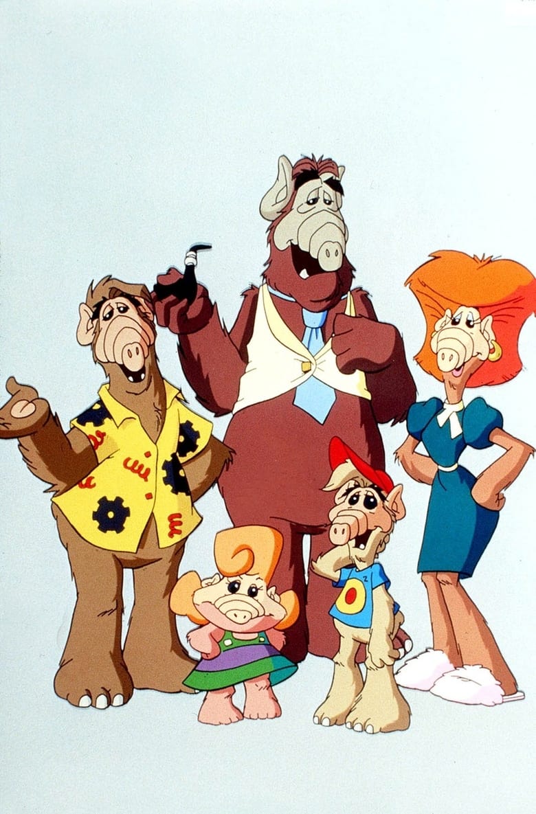 Poster of Cast and Crew in ALF  The Animated Series - Season 2 - Episode 13 - Skipper's Got a Brand New Dad