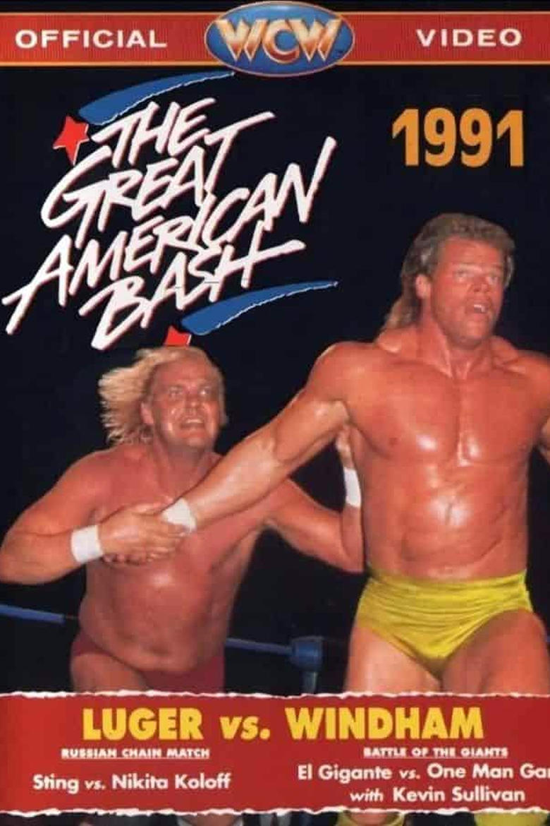 Poster of WCW The Great American Bash 1991