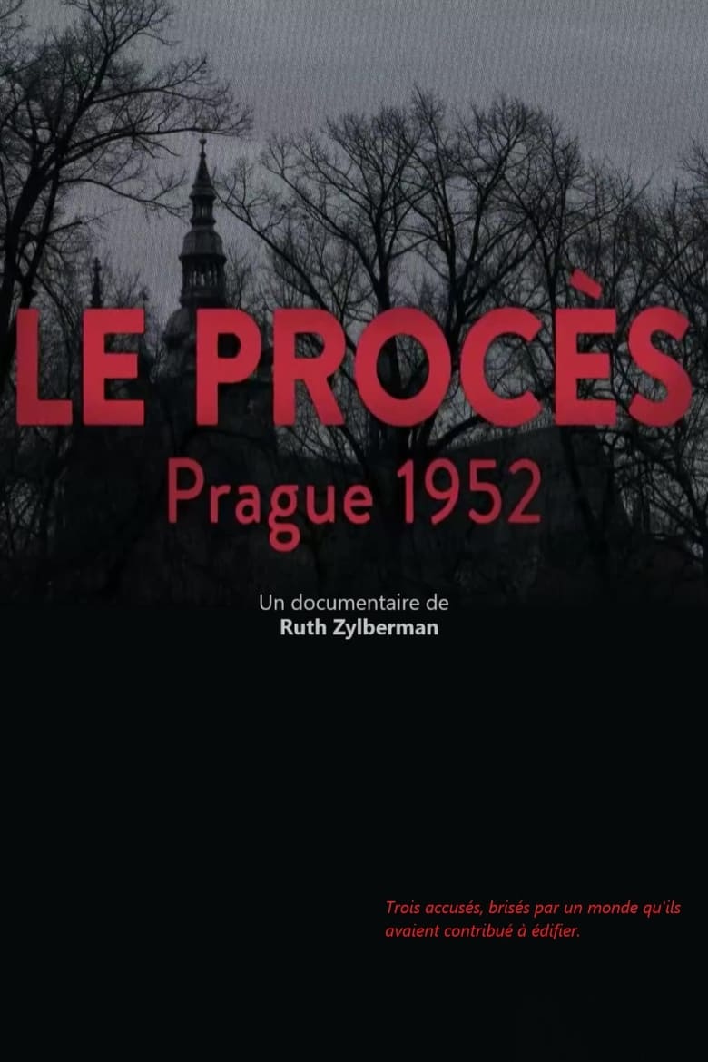 Poster of Le procès - Prague 1952