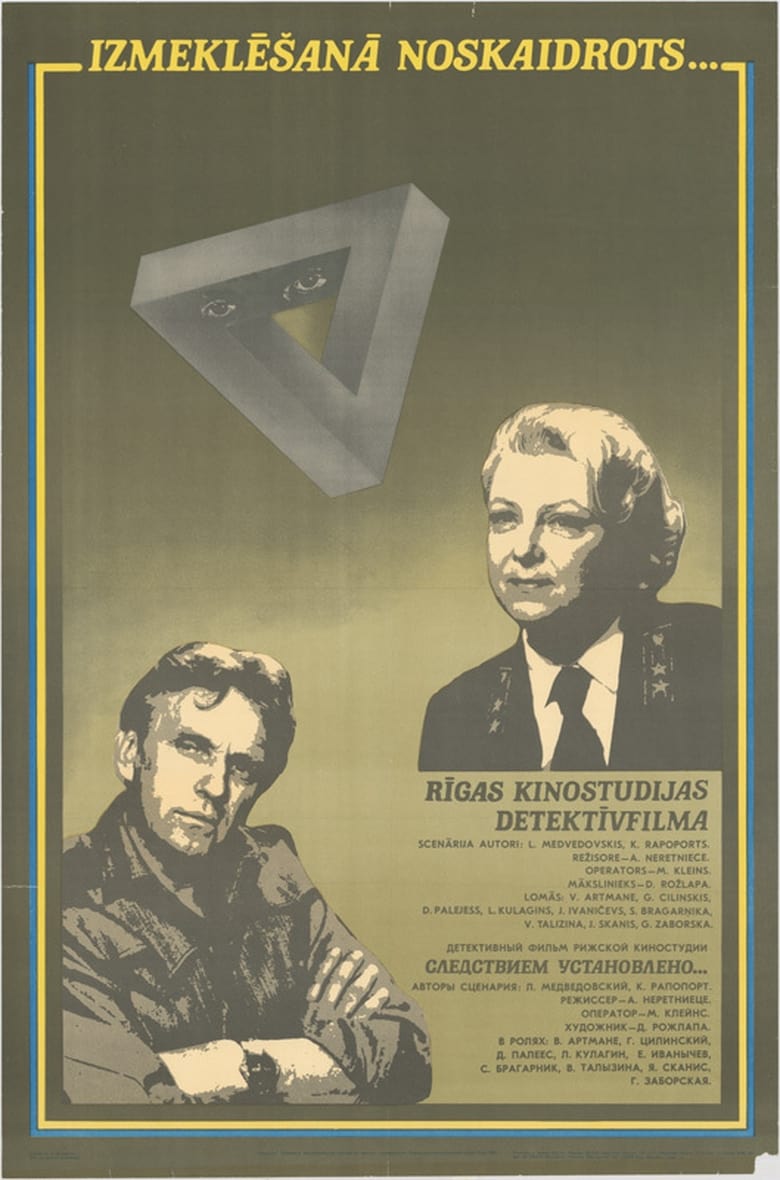 Poster of Izmeklēšanā noskaidrots