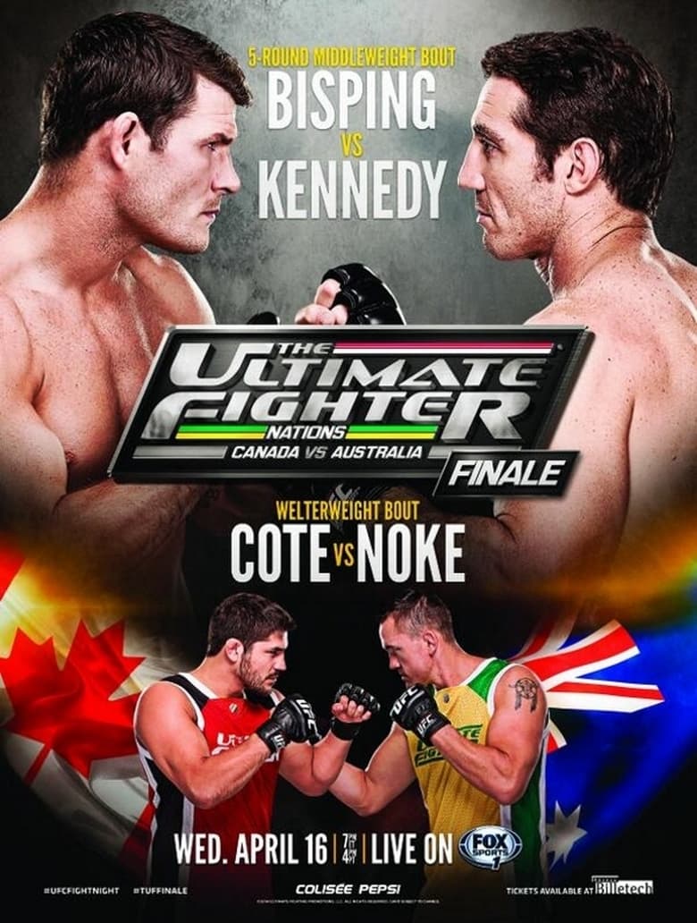 Poster of The Ultimate Fighter Nations Finale: Bisping vs. Kennedy