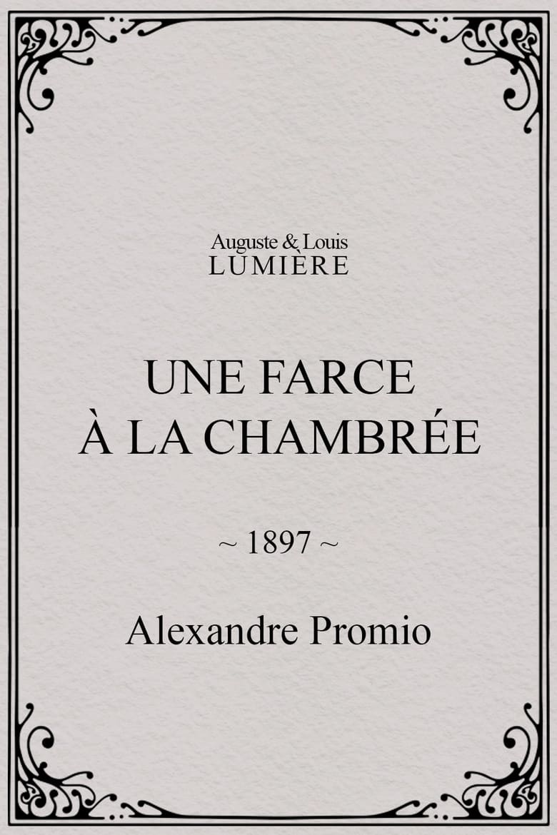 Poster of Une farce à la chambrée