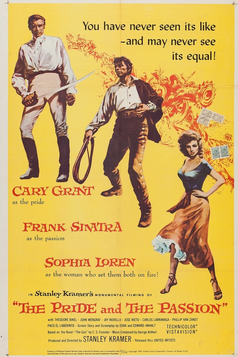 Poster of The Pride and the Passion