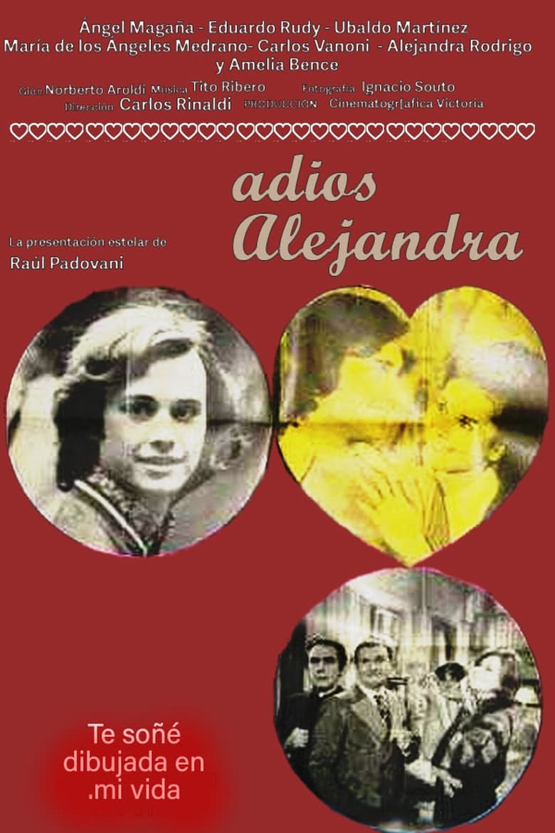 Poster of Adiós Alejandra