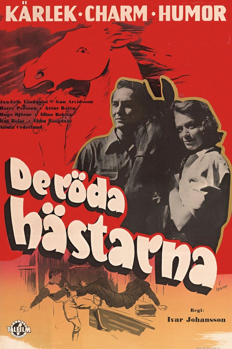 Poster of De röda hästarna