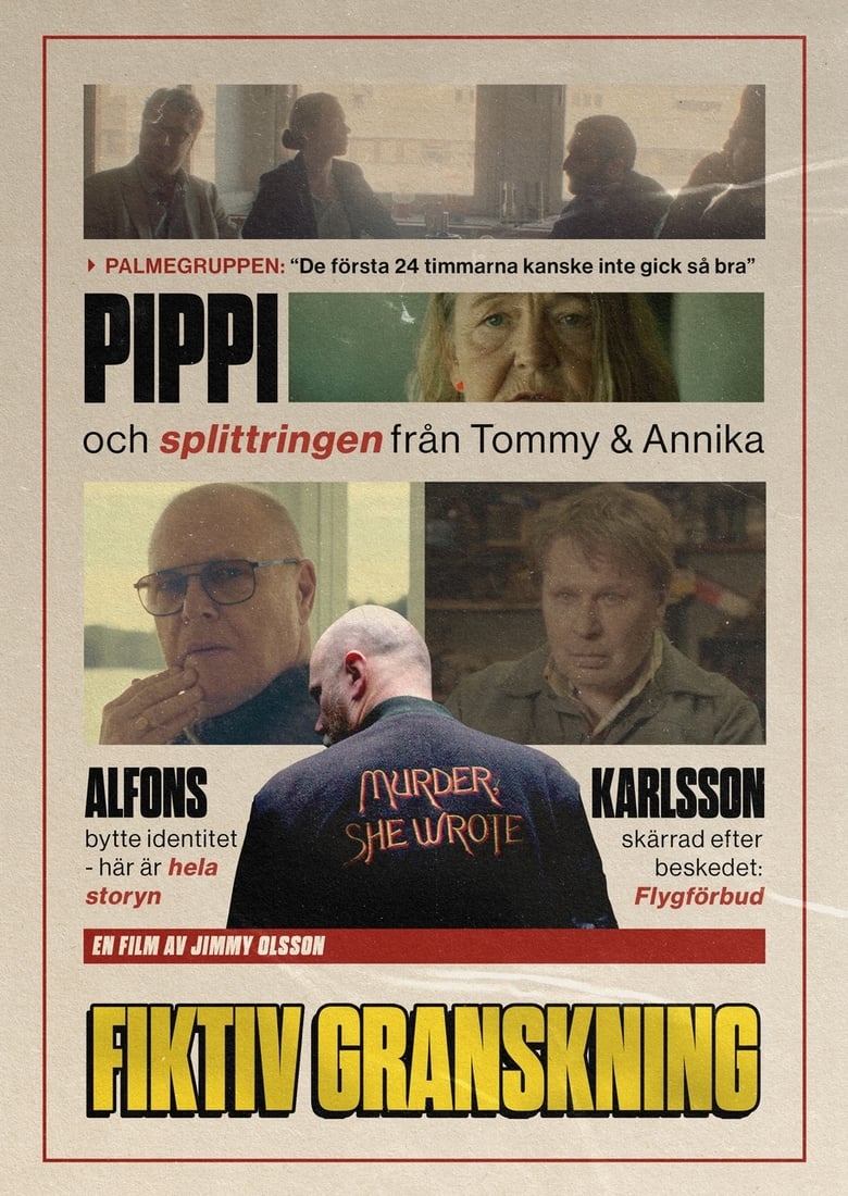 Poster of Fiktiv granskning - En grävande historia