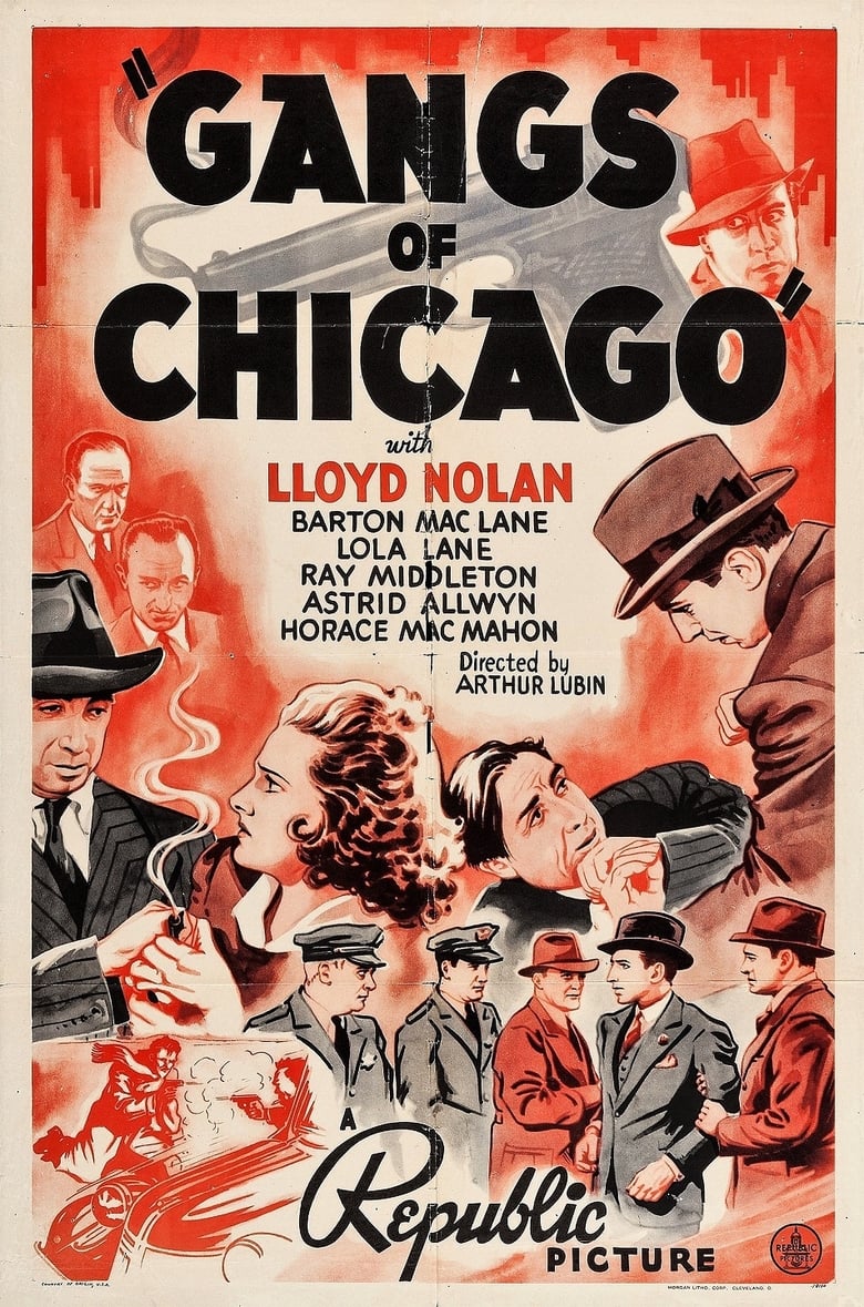 Poster of Gangs of Chicago