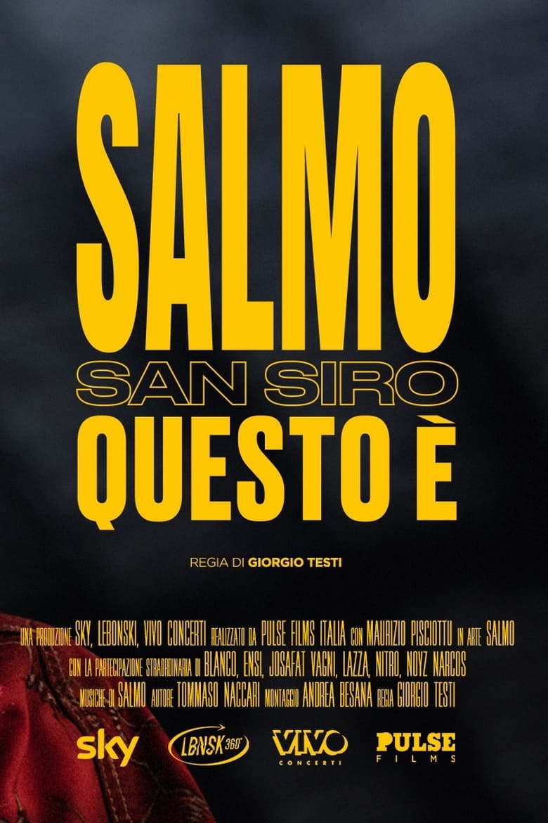 Poster of Salmo - San Siro, questo è