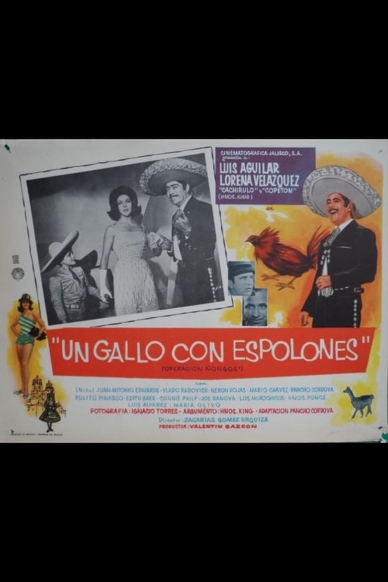 Poster of Un gallo con espolones (Operación ñongos)