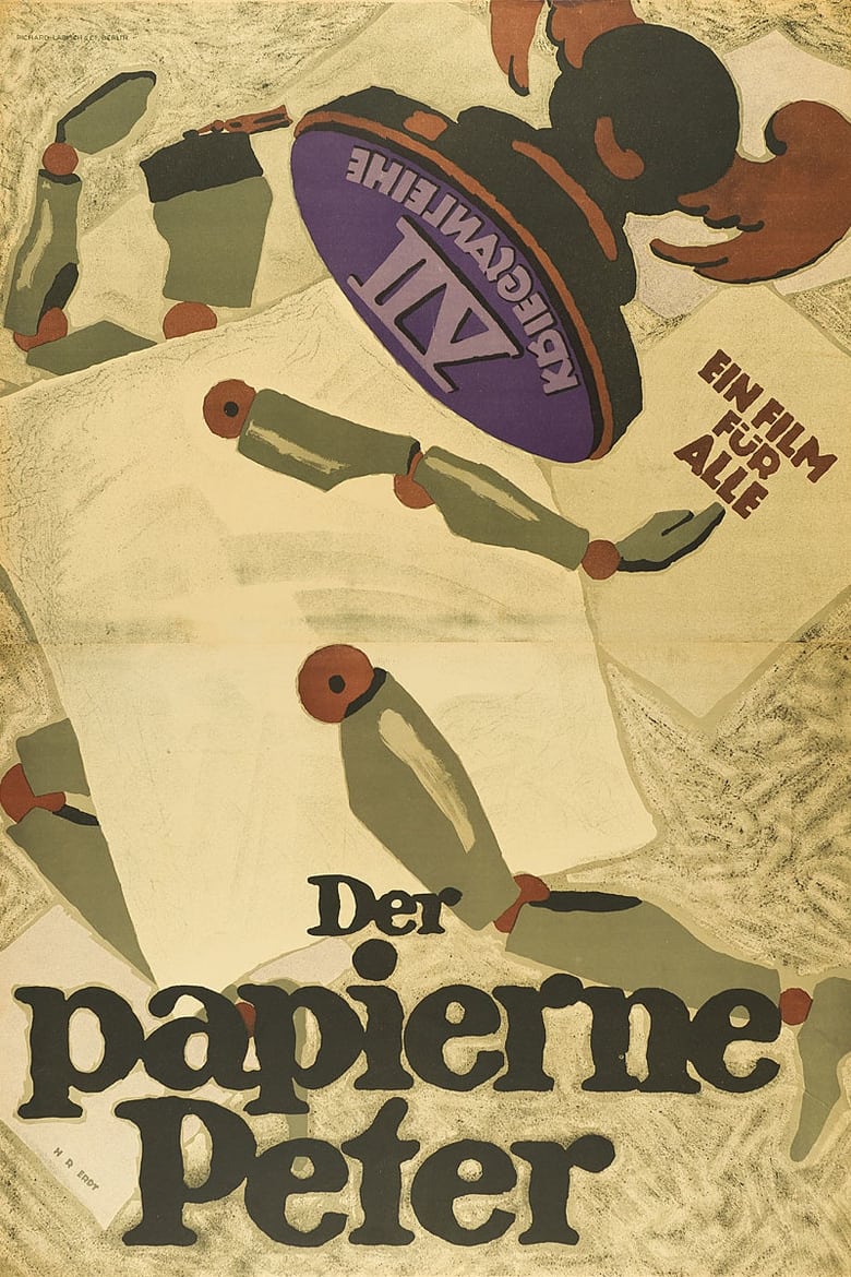 Poster of Der papierene Peter