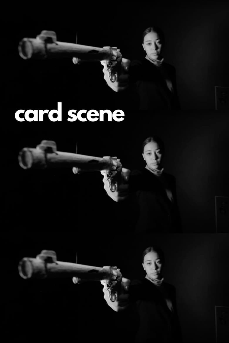 Poster of Card Scene