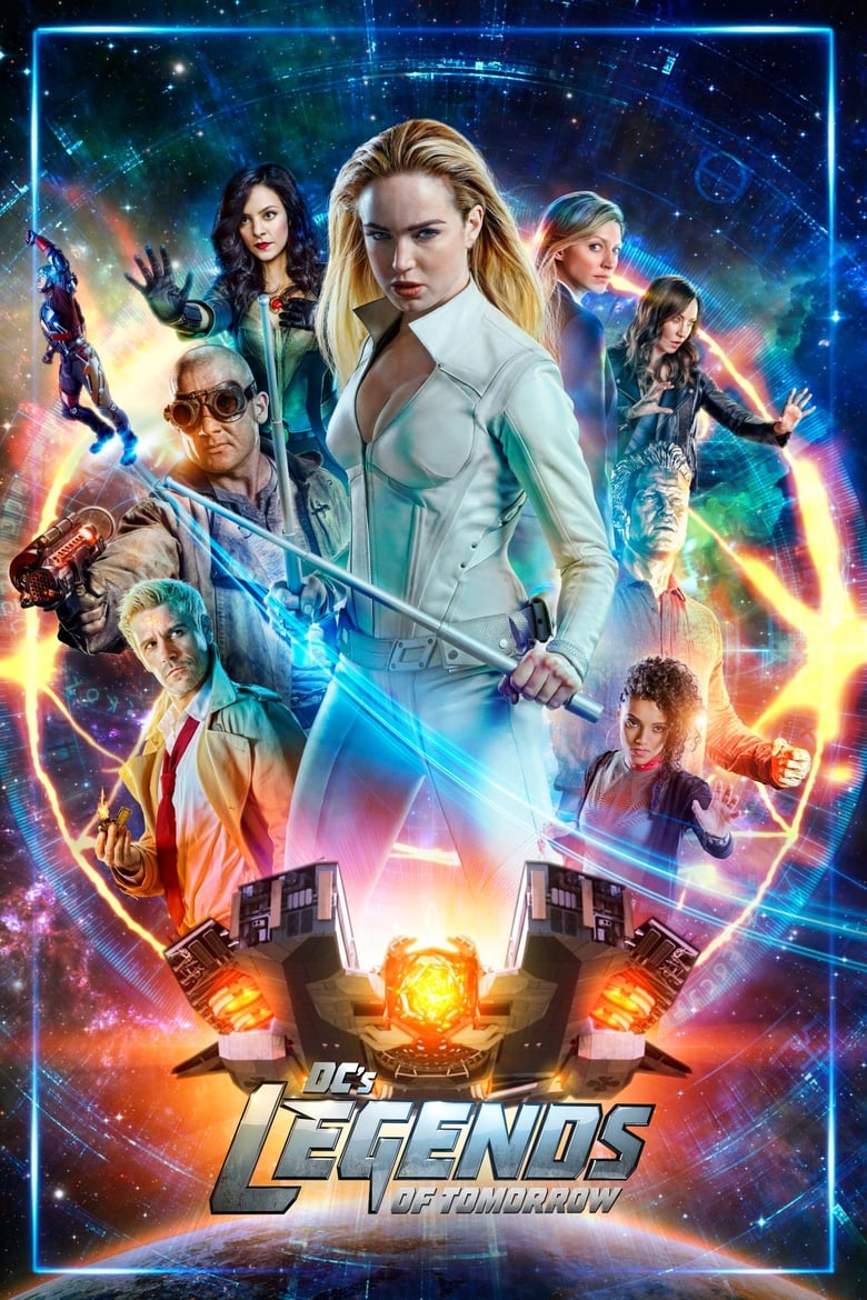 Poster of Cast and Crew in DC's Legends Of Tomorrow - Season 4 - Episode 10 - The Getaway