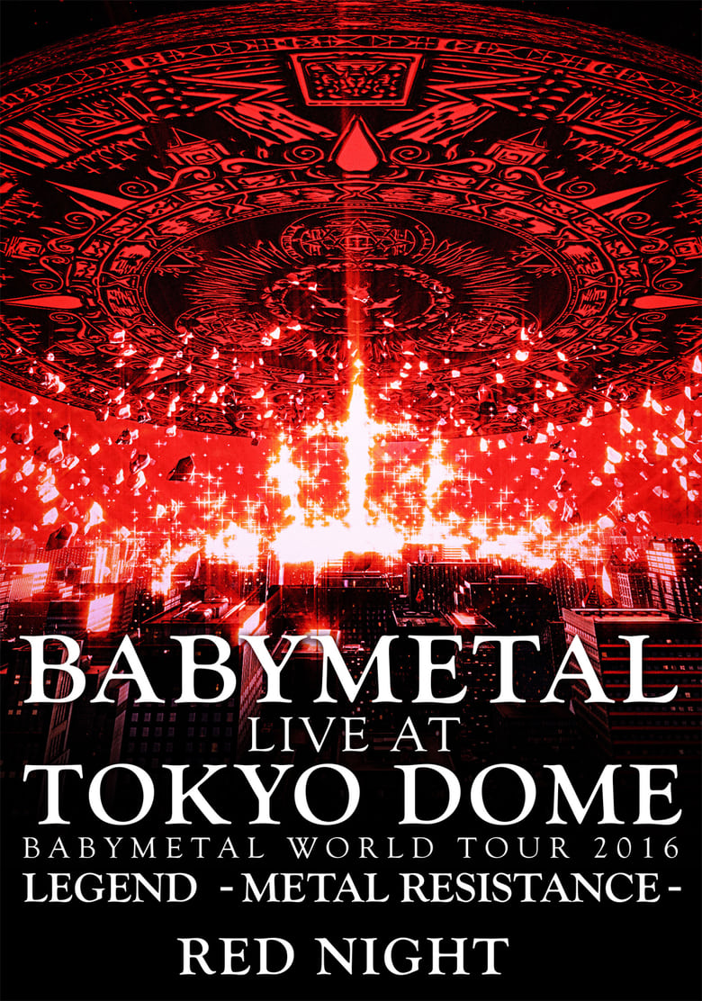 Poster of BABYMETAL - Live at Tokyo Dome: Red Night