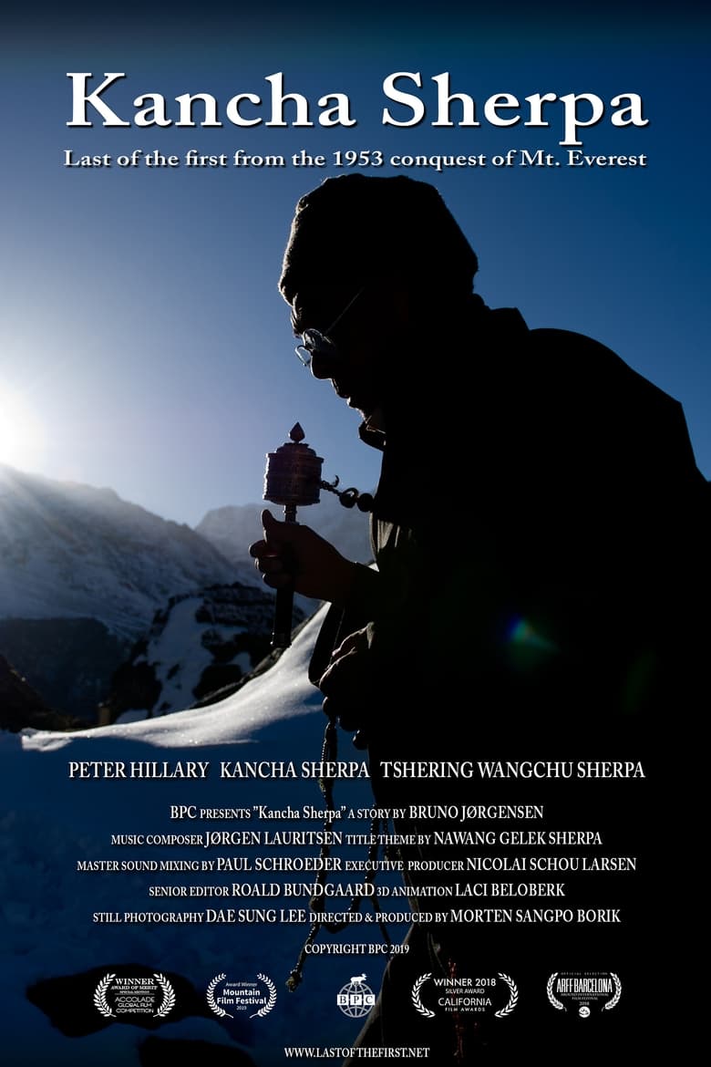 Poster of Kancha Sherpa: Last of the First from the 1953 Conquest of Mt Everest