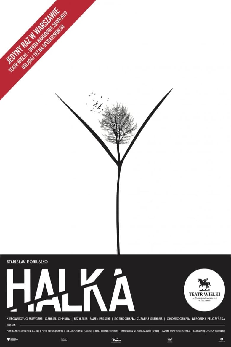 Poster of Halka - Moniuszko