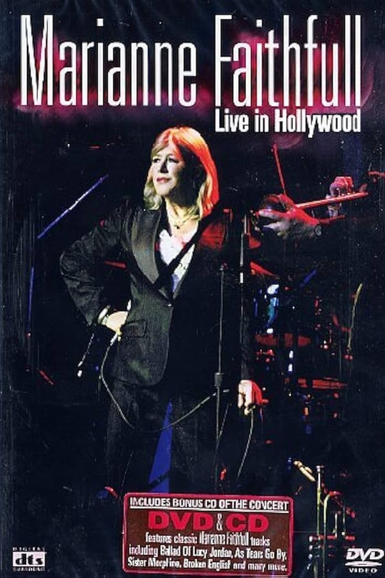 Poster of Marianne Faithfull - Live in Hollywood