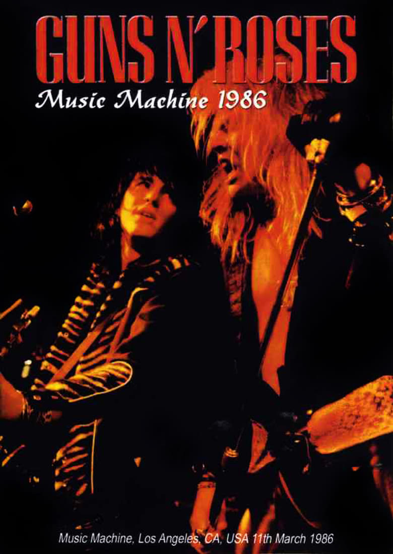 Poster of Guns N' Roses:  Live at the Music Machine - Los Angeles, CA