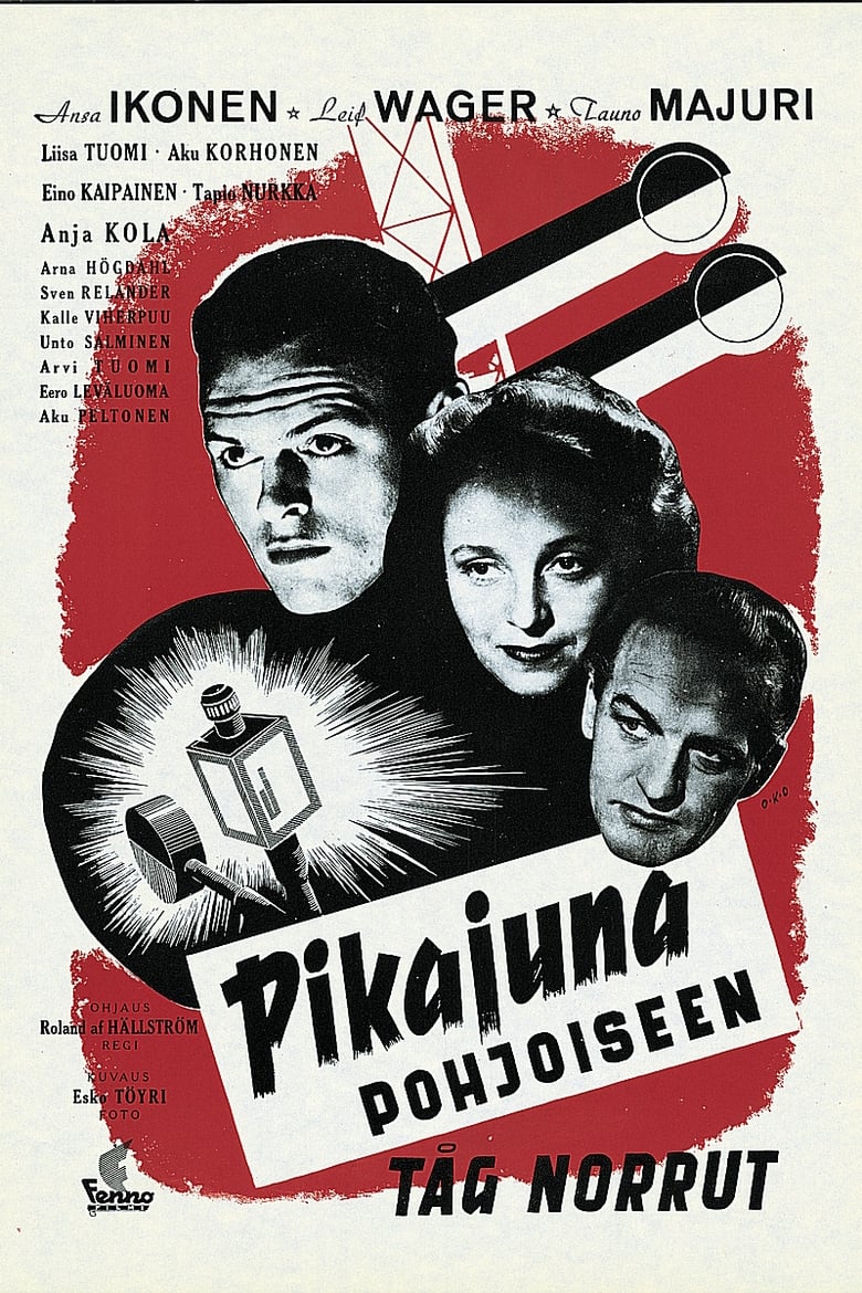 Poster of Pikajuna pohjoiseen