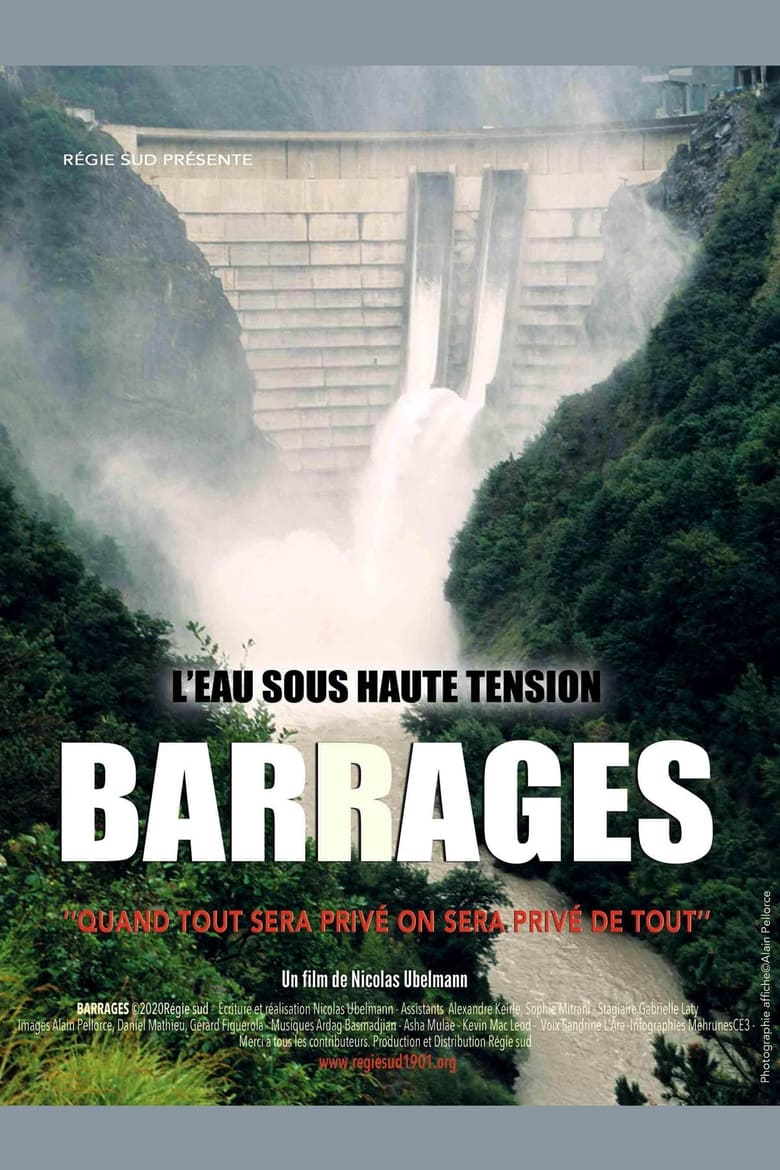 Poster of Barrages, l'eau sous haute tension