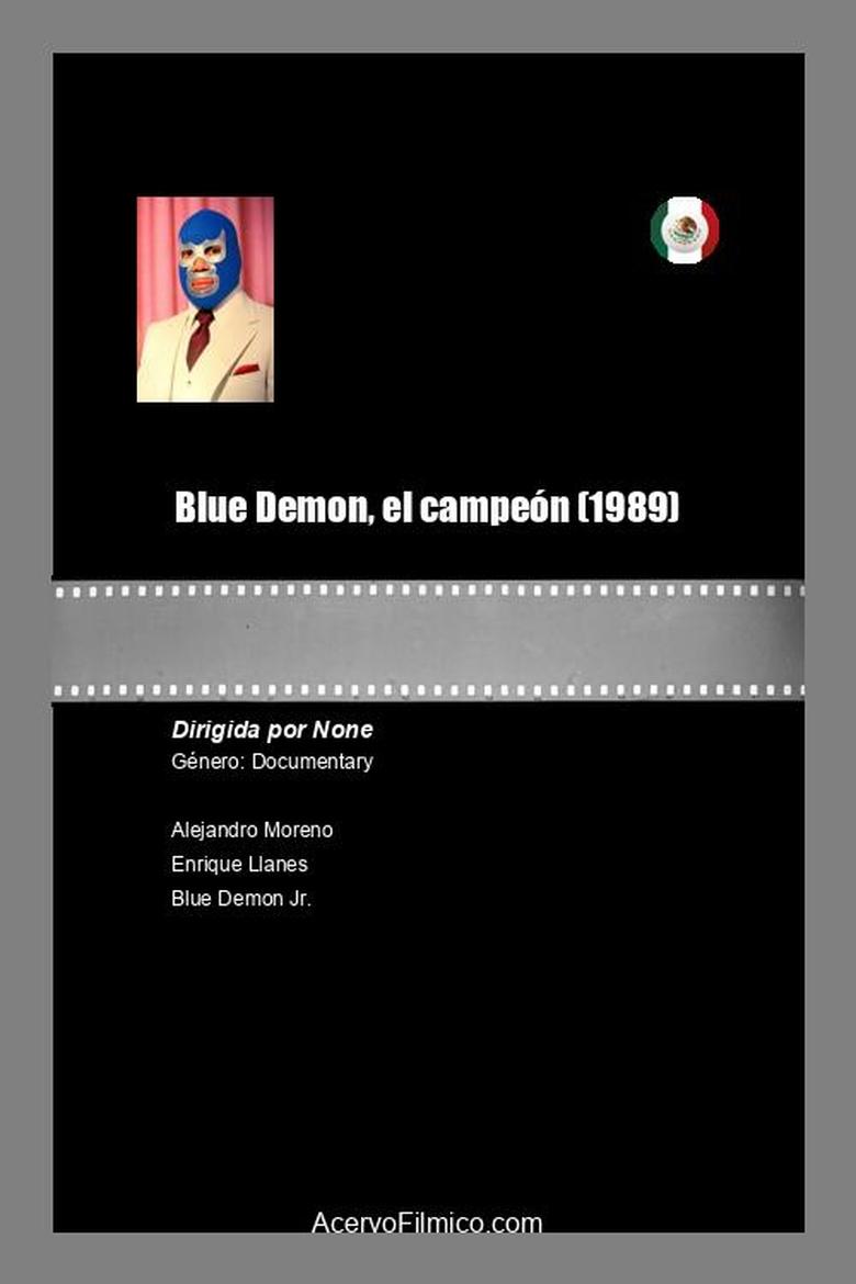 Poster of Blue Demon, the Champion