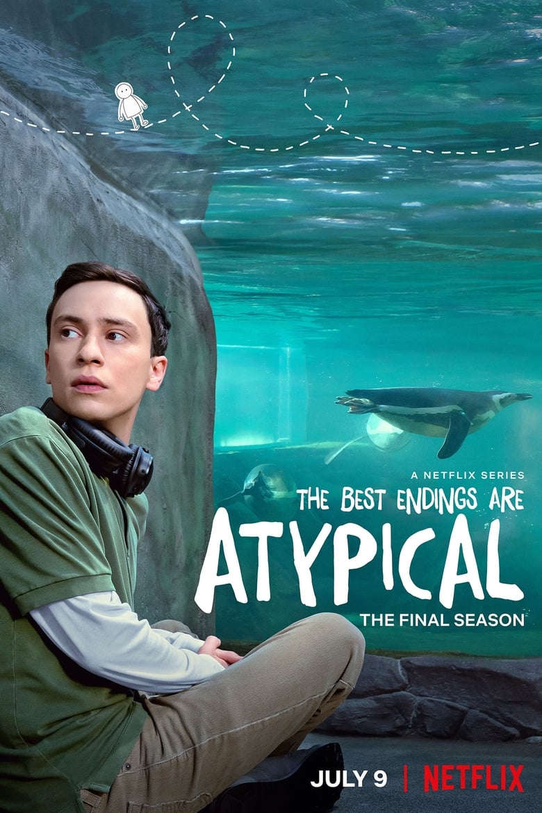 Poster of Cast and Crew in Atypical - Season 4 - Episode 9 - Player's Ball