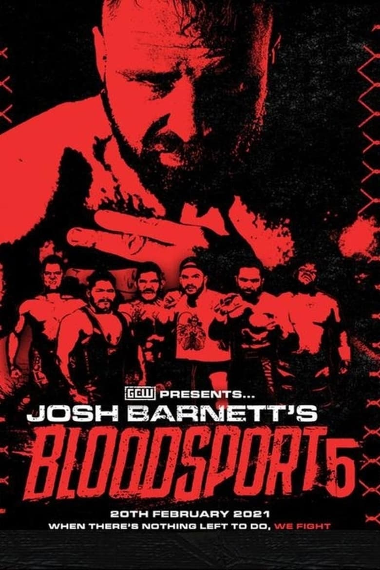 Poster of GCW Josh Barnett’s Bloodsport 5