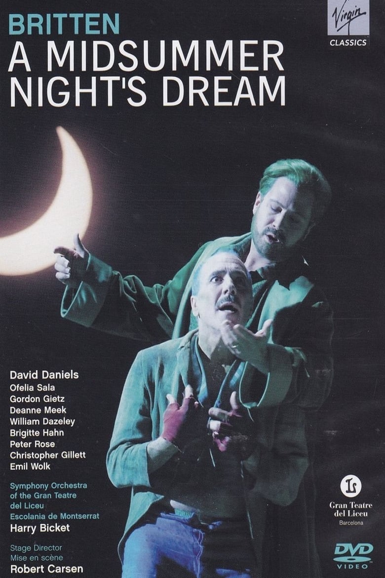 Poster of Benjamin Britten - A Midsummer Night's Dream