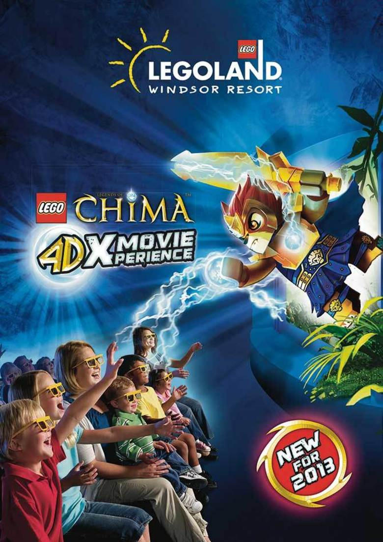 Poster of Lego Legends of Chima 4D Movie Experience