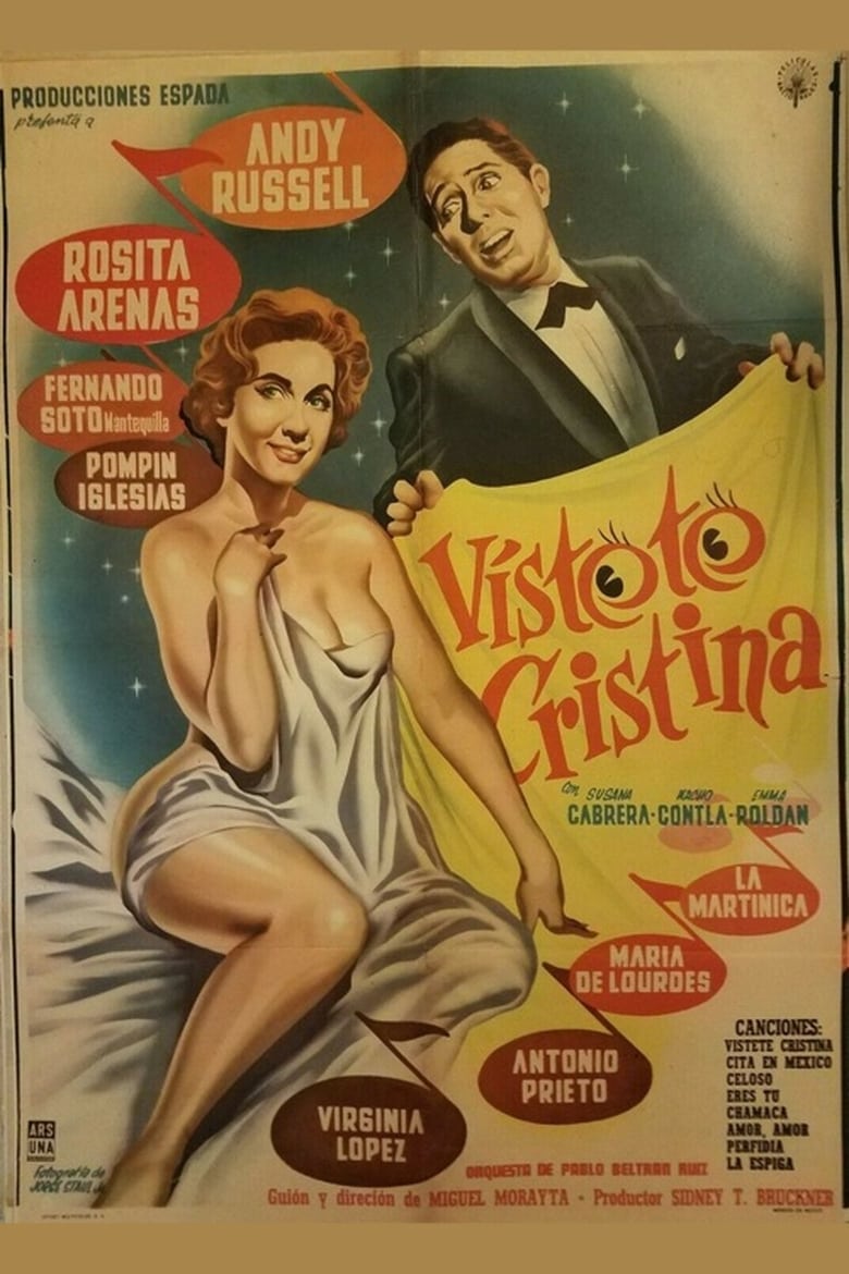 Poster of Vístete Cristina