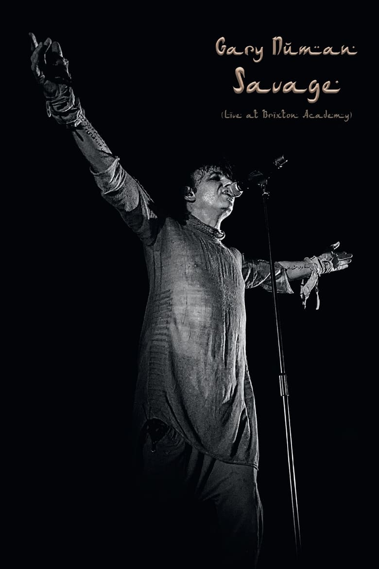 Poster of Gary Numan: Savage (Live at Brixton Academy)