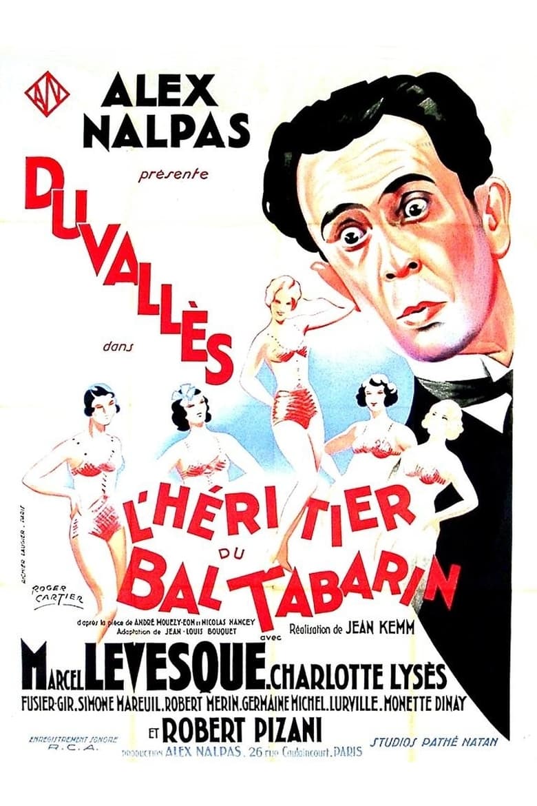 Poster of L'héritier du Bal Tabarin