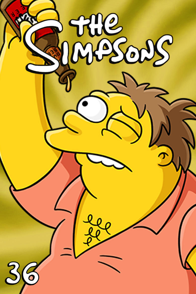 Poster of Cast and Crew in The Simpsons - Season 36 - Episode 1 - Bart's Birthday