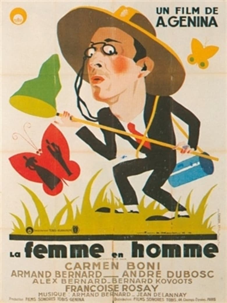 Poster of The Woman Dressed As a Man