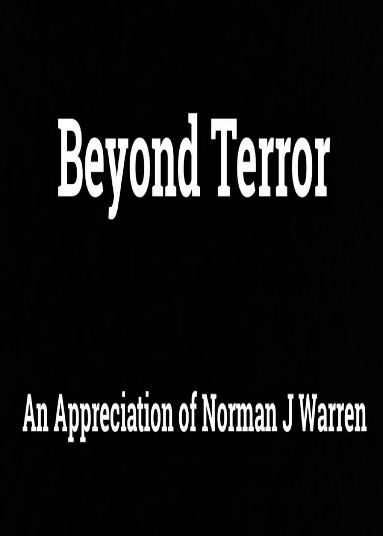 Poster of Beyond Terror - An Appreciation of Norman J. Warren