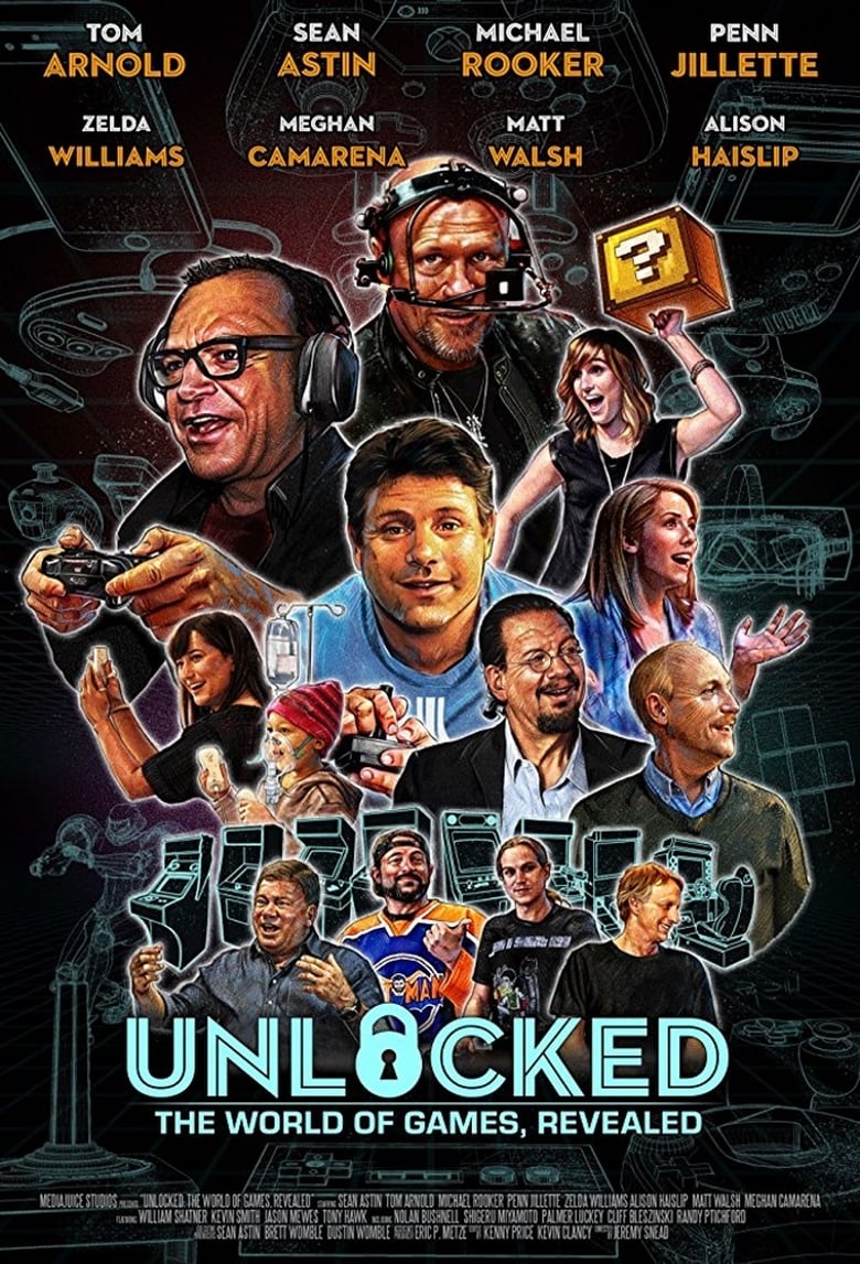 Poster of Unlocked: The World of Games, Revealed