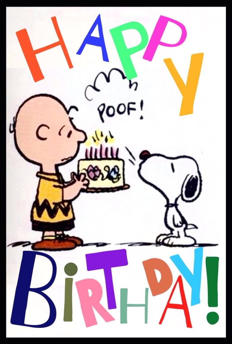 Poster of Happy Birthday, Charlie Brown