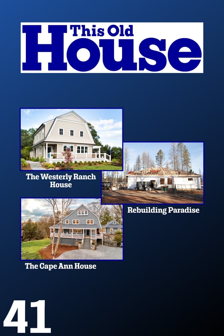 Poster of Episodes in This Old House - Season  41 - Season  41